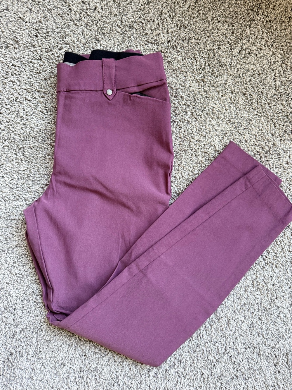 Maurices Plum Stretch Jeggings